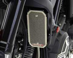 MOTOCORSE Titanium oil radiator protection screen - Ducati Scrambler 800 | 102195090