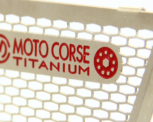 MOTOCORSE Titanium oil radiator protection screen - Ducati XDiavel (2016-2020)