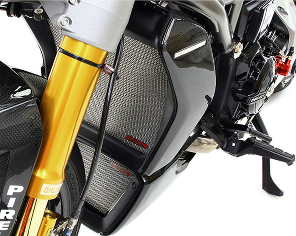 MOTOCORSE Titanium oil radiator protection screen - Ducati XDiavel (2016-2020)