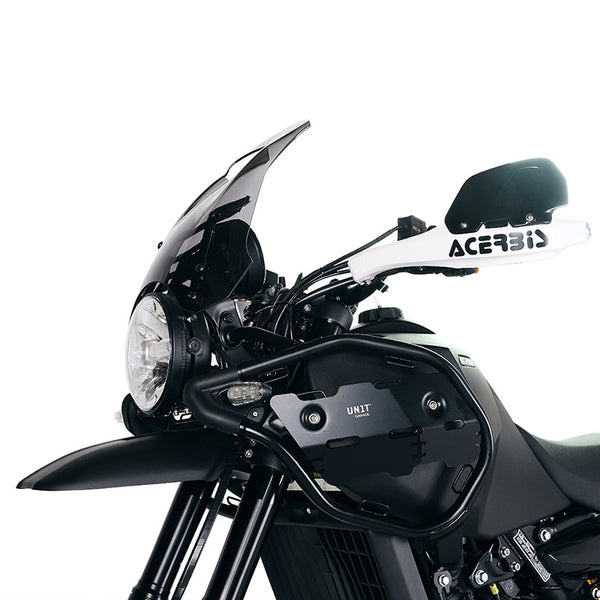 Unit Garage 3814_BL Black Aluminium Side Protections for Himalayan 450 (2024 until now)