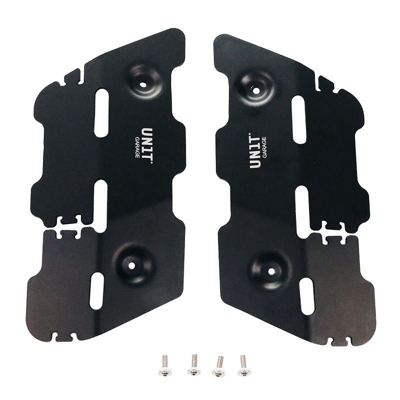 Unit Garage 3814_BL Black Aluminium Side Protections for Himalayan 450 (2024 until now)
