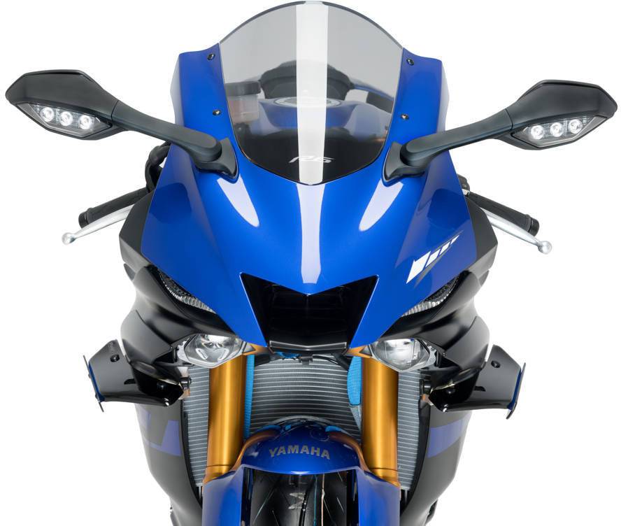 Puig Downforce Sport Side Spoilers Yamaha YZF-R6, R6 Race 