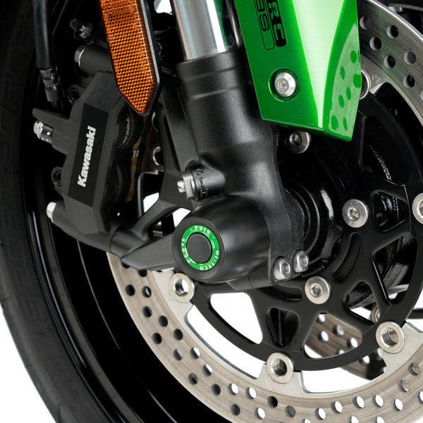 Puig 20027N Axle Sliders — optional accent rings sold separately