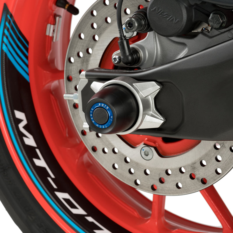 Puig 20029N Axle Sliders — optional accent rings sold separately