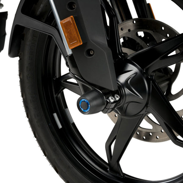 Puig 20036N Axle Sliders — optional accent rings sold separately