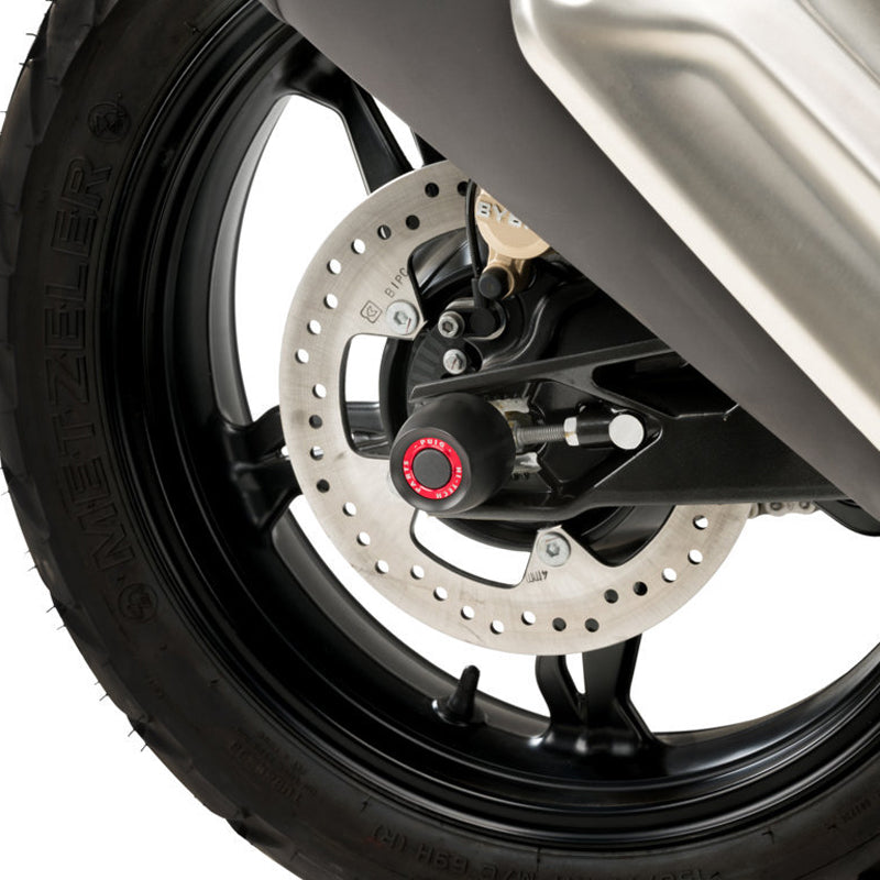 Puig 20037N Axle Sliders — optional accent rings sold separately