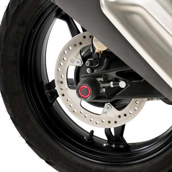 Puig 20037N Axle Sliders — optional accent rings sold separately