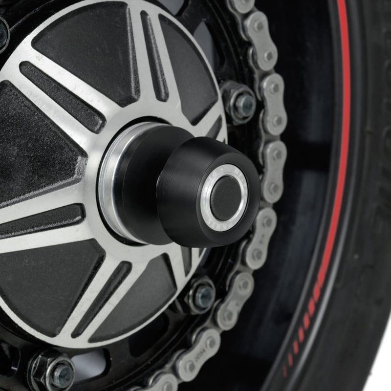 Puig 20041N Axle Sliders — optional accent rings sold separately
