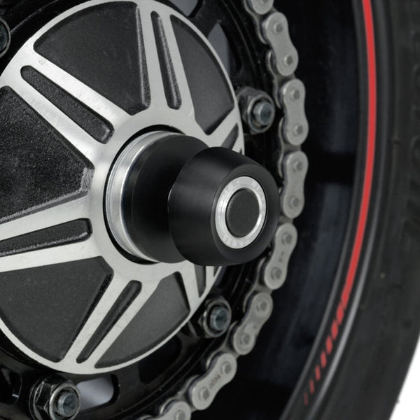 Puig 20041N Axle Sliders — optional accent rings sold separately