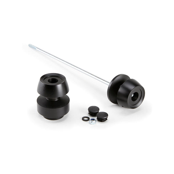 Puig 20041N Axle Sliders — optional accent rings sold separately