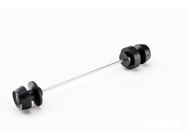 Puig 20042N complete front axle slider kit, rear view