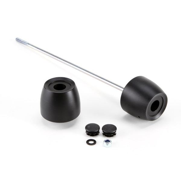 Puig 20103N Axle Sliders — optional accent rings sold separately