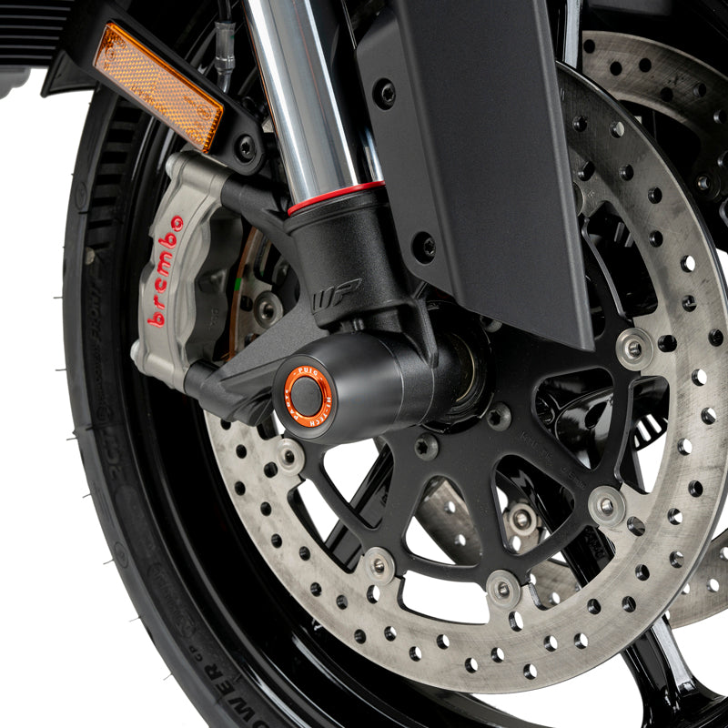 Puig 20111N Axle Sliders — optional accent rings sold separately