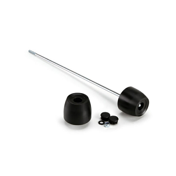 Puig 20114N Axle Sliders — optional accent rings sold separately