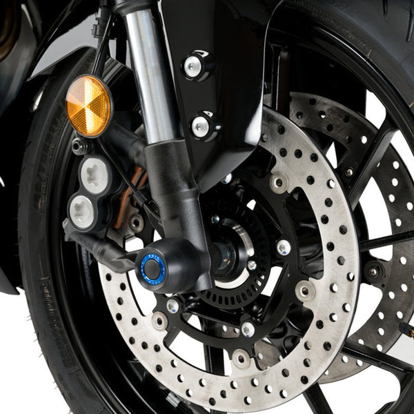 Puig 20115N Axle Sliders — optional accent rings sold separately