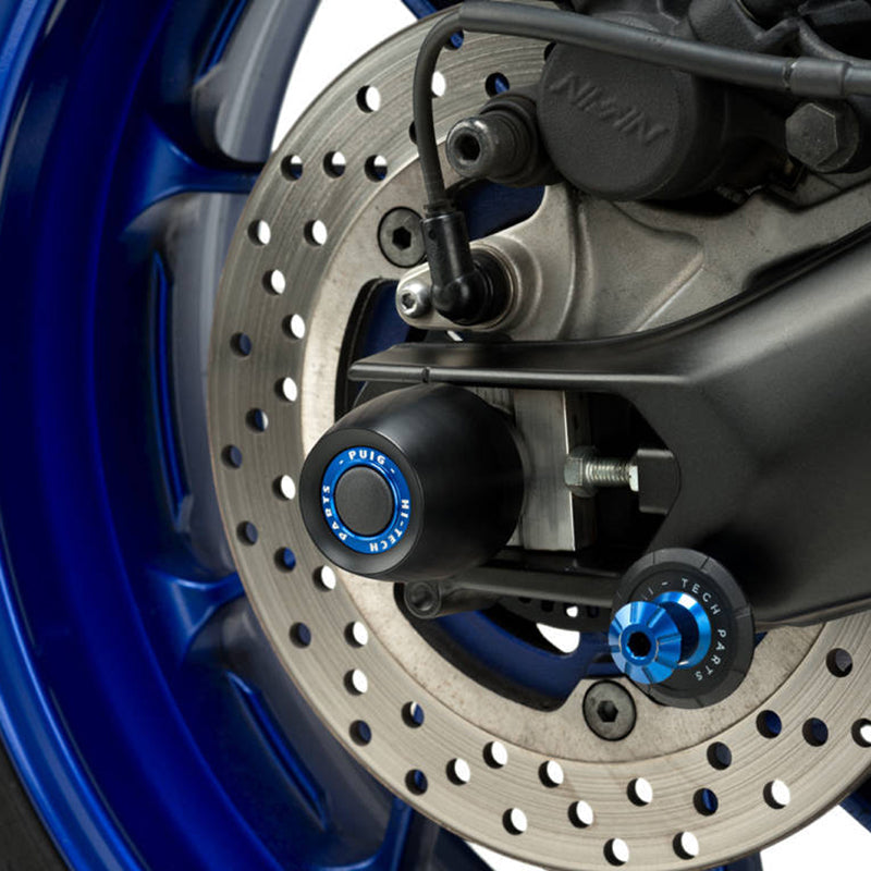 Puig 20116N Axle Sliders — optional accent rings sold separately