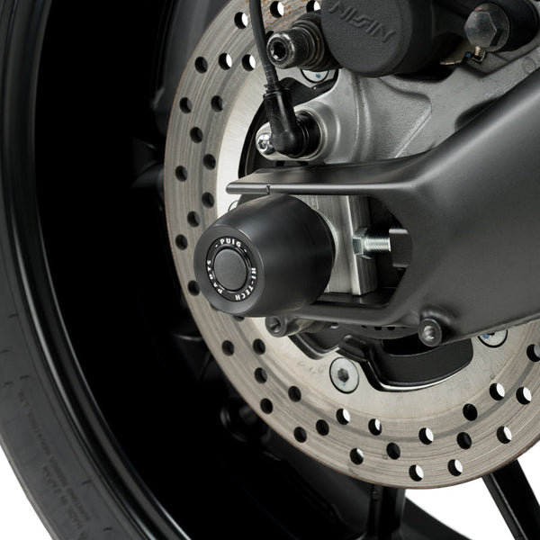 Puig 20145N Axle Sliders — optional accent rings sold separately