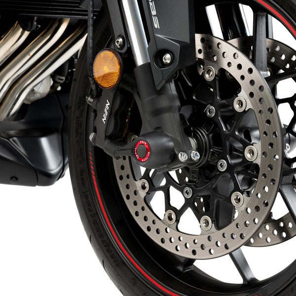 Puig 20160N Axle Sliders — optional accent rings sold separately