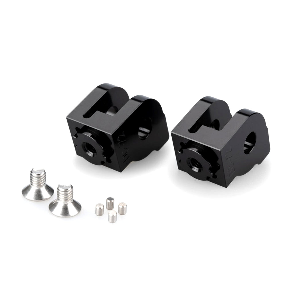 Puig 20270 Adjustable Rider Footpeg Adapters for Ducati DesertX / Multistrada