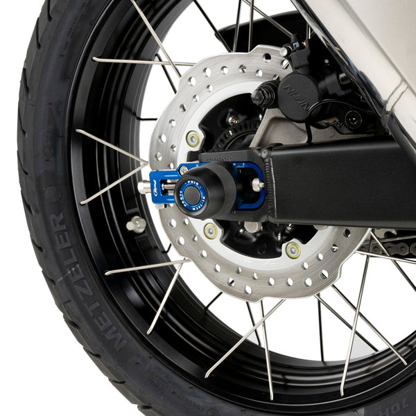 Puig 20280N Axle Sliders — optional accent rings sold separately