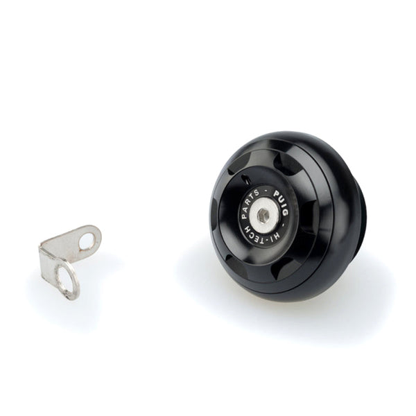 Puig 20341N Track Engine Oil Filler Cap — Black