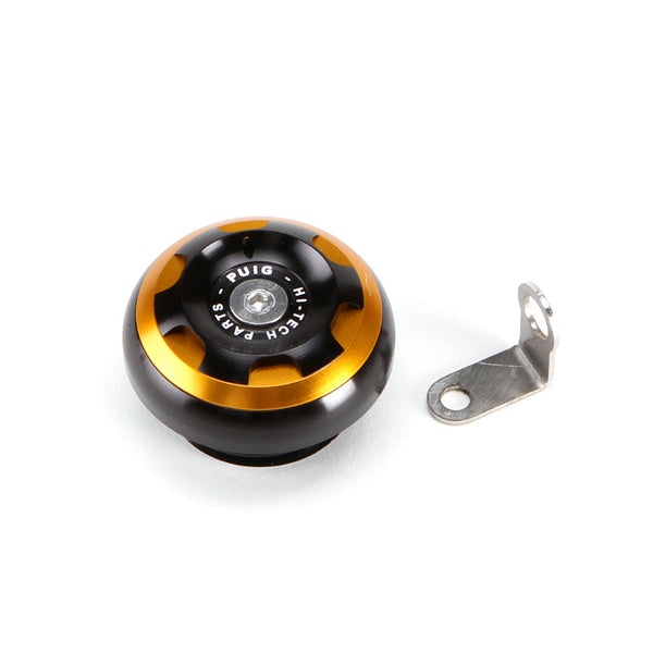 Puig 20341O Track Engine Oil Filler Cap — Gold