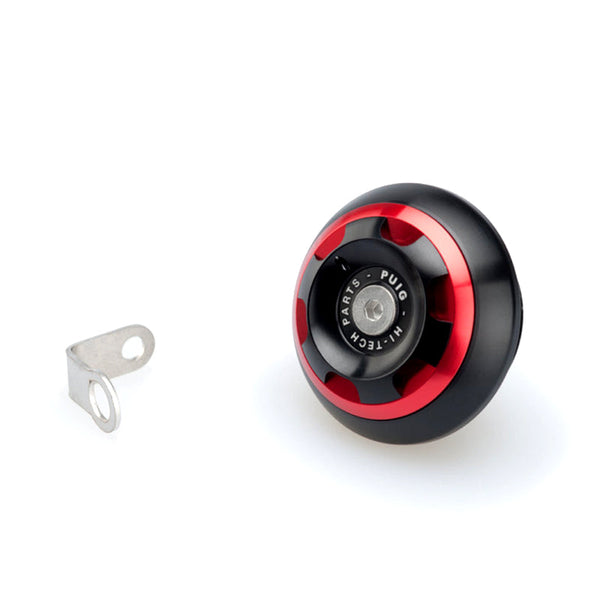 Puig 20342R Track Engine Oil Filler Cap — Red