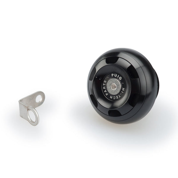 Puig 20343N Track Engine Oil Filler Cap — Black