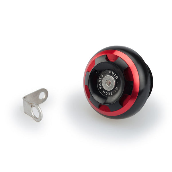 Puig 20343R Track Engine Oil Filler Cap — Red
