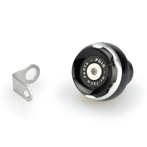 Puig 20348P Track Engine Oil Filler Cap — Silver