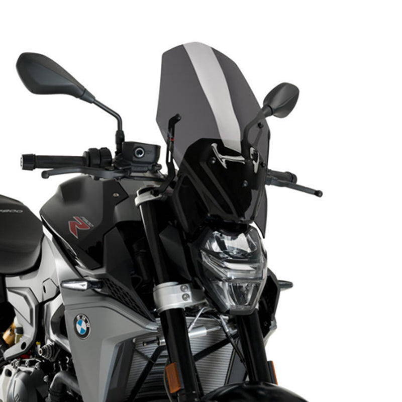 Puig New Generation Touring Windscreen for BMW F900R 2020-2024 – Mounting Options — 20361F