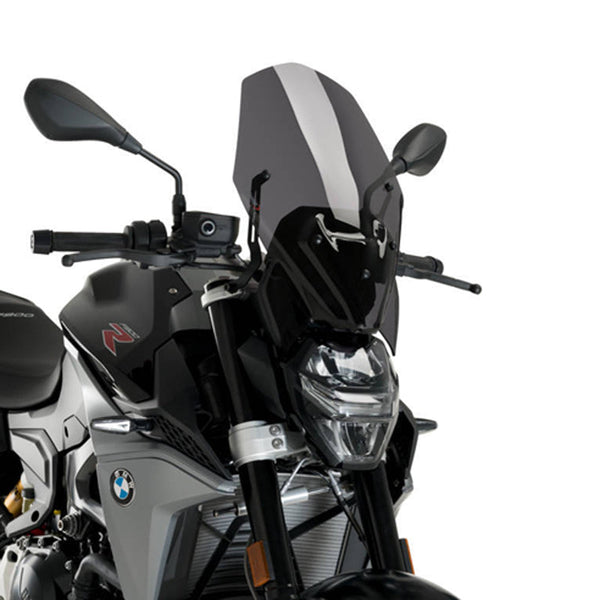 Puig New Generation Touring Windscreen for BMW F900R 2020-2024 – Mounting Options — 20361F