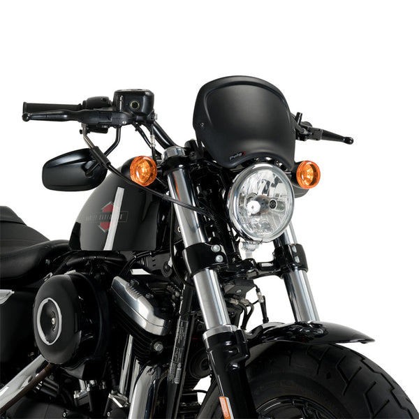 Puig 20399J Front Styling Plate — Matt Black