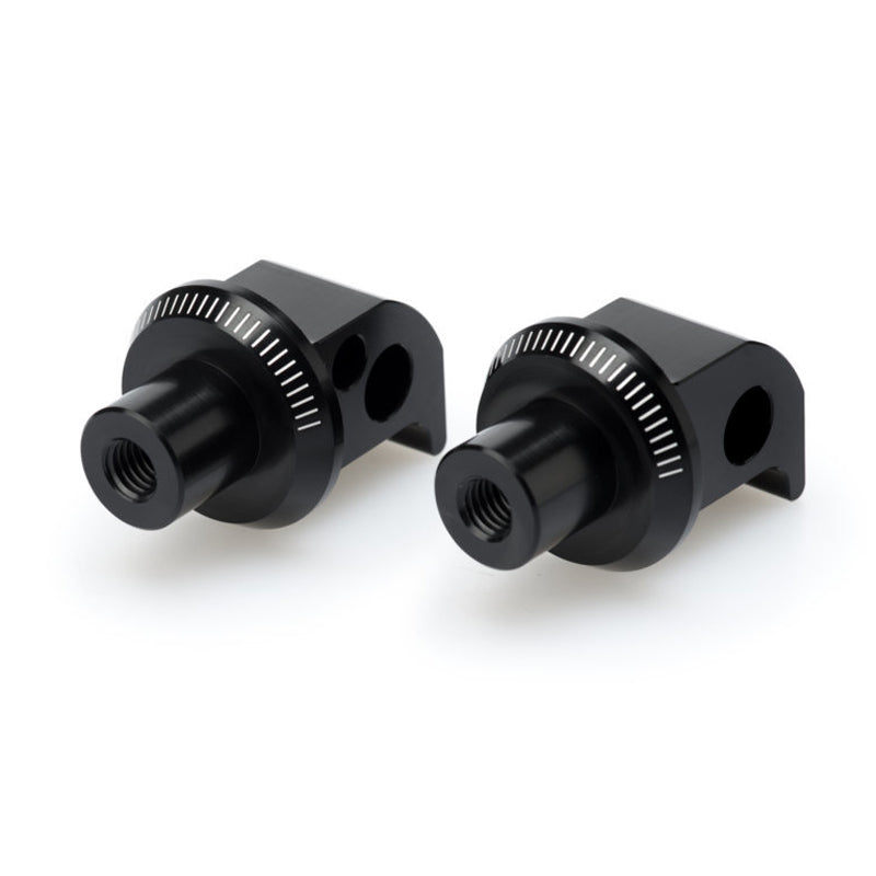 Puig 20445 Passenger Footpeg Adapters for Yamaha Tracer7