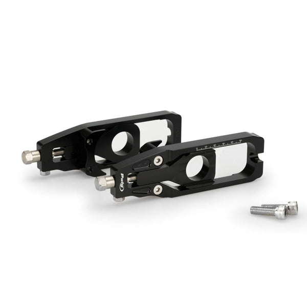 Puig 20685N Rear Axle Drive Adjusters — Black