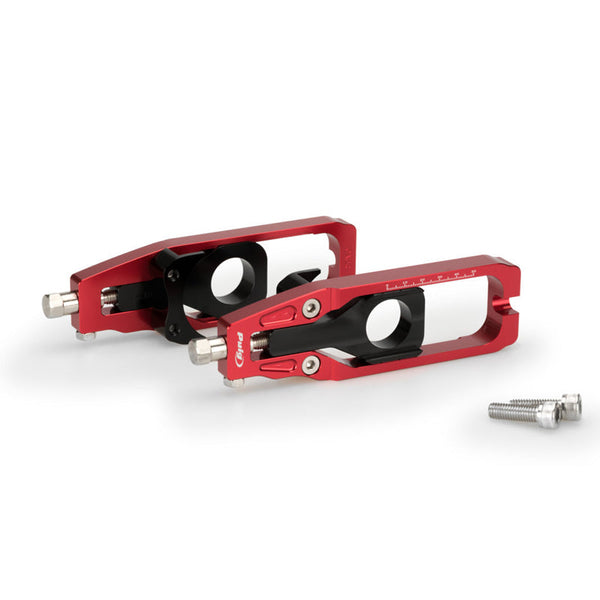 Puig 20685R Rear Axle Drive Adjusters — Red