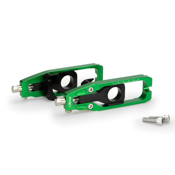 Puig 20685V Rear Axle Drive Adjusters — Green