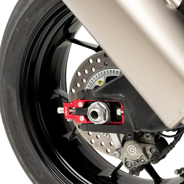 Puig 20687R Rear Axle Drive Adjusters — Red