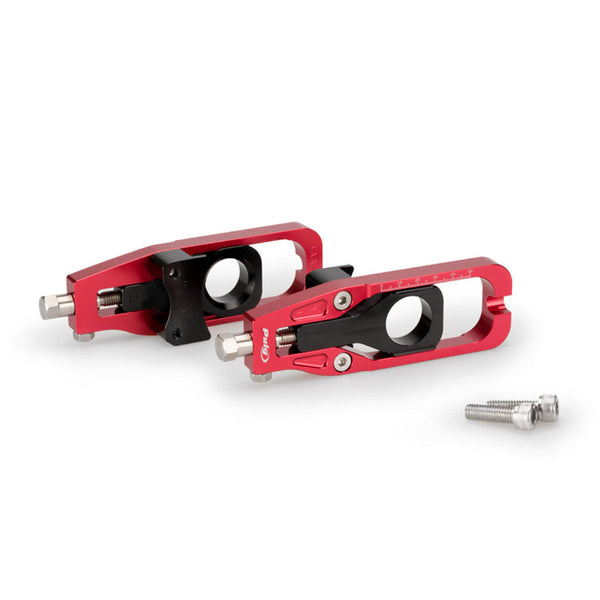 Puig 20689R Rear Axle Drive Adjusters — Red