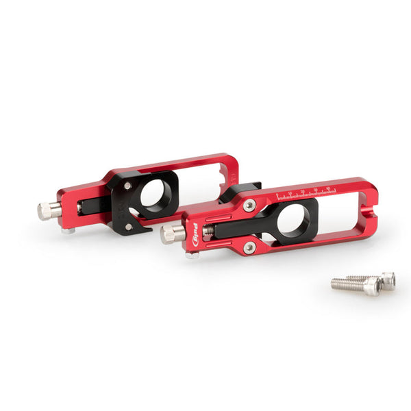 Puig 20690R Rear Axle Drive Adjusters — Red