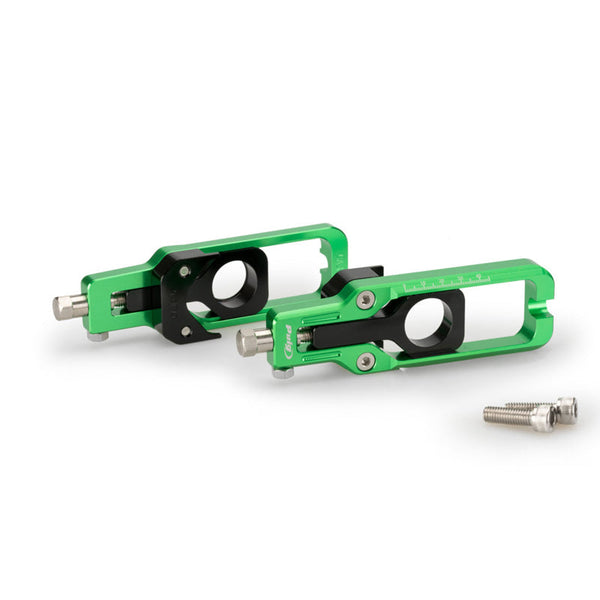Puig 20690V Rear Axle Drive Adjusters — Green