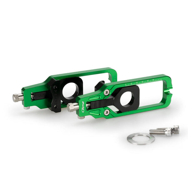 Puig 20692V Rear Axle Drive Adjusters — Green