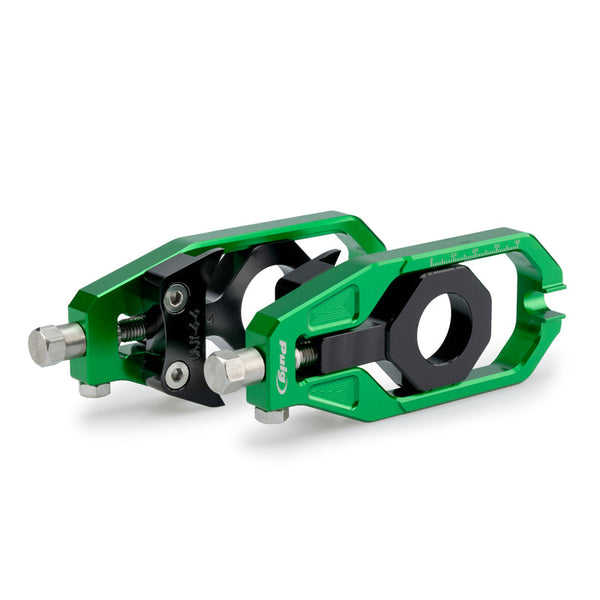 Puig 20693V Rear Axle Drive Adjusters — Green