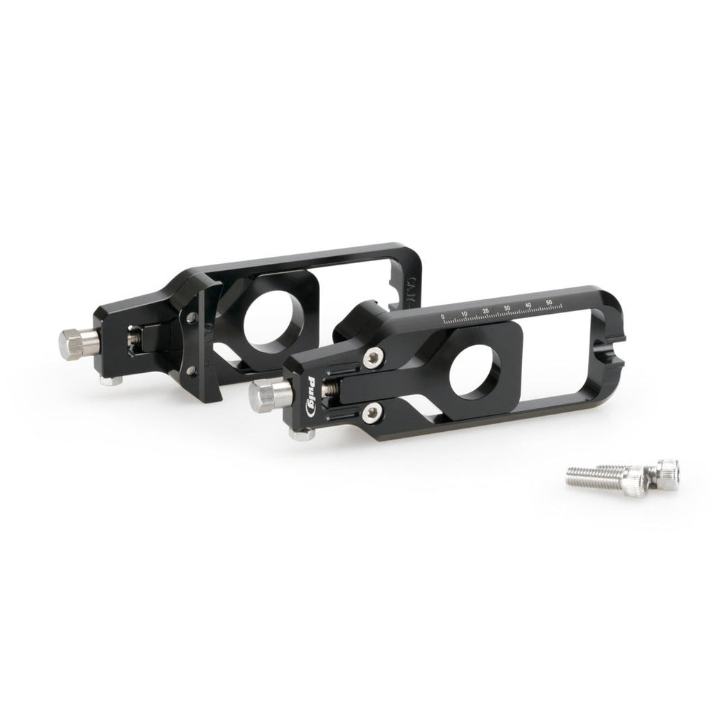 Puig 20695N Rear Axle Drive Adjusters — Black