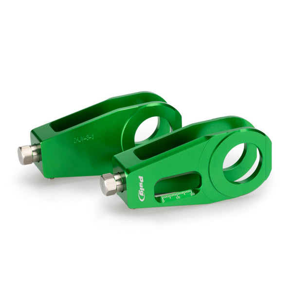 Puig 20697V Rear Axle Drive Adjusters — Green