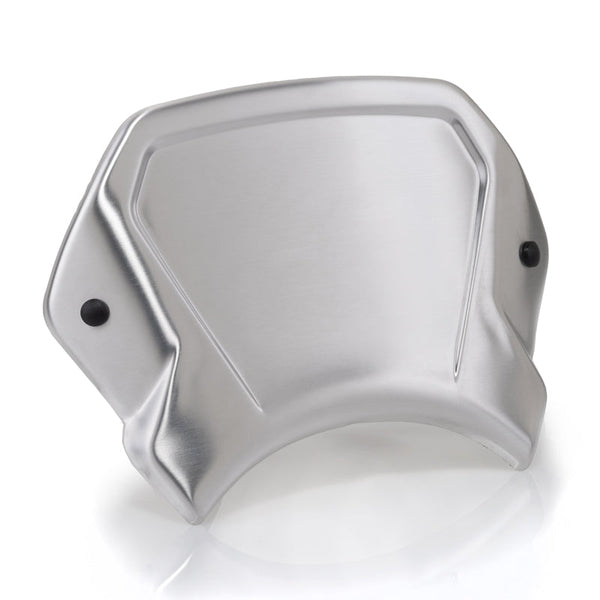 Puig 20822P Aluminium Front Plate — Silver