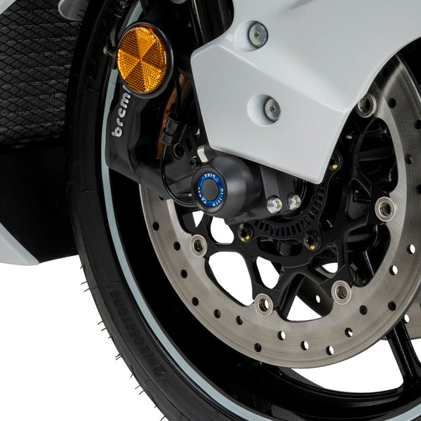 Puig 20880N PHB19 Front Axle Slider Kit — optional coloured rings shown separately