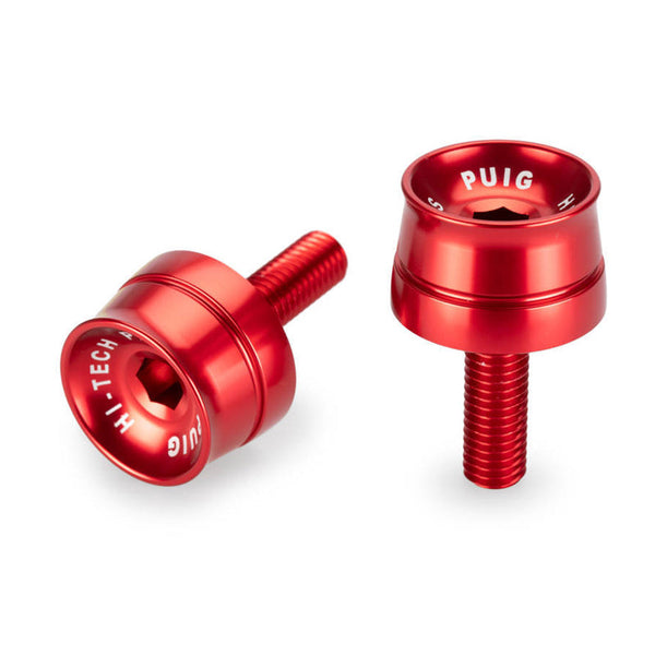 Puig 21028R Bar Ends — Red