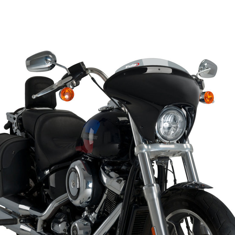 Puig Batwing SML Semifairing for Harley-Davidson Low Rider FXLR 2018-2020 – Sport / Touring — 21051H