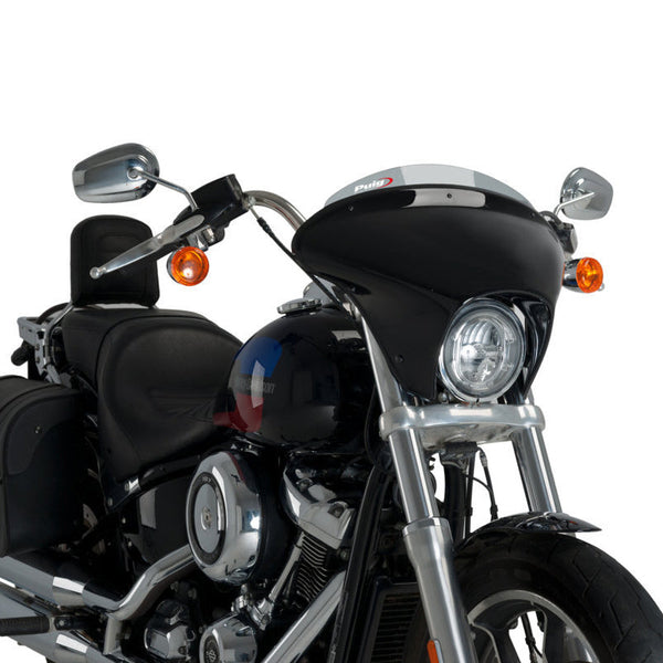 Puig Batwing SML Semifairing for Harley-Davidson Low Rider FXLR 2018-2020 – Sport / Touring — 21051H